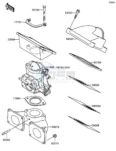 JL 650 A [SC] (A1-A5) [SC] drawing FLAME ARRESTER