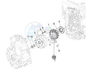 Nexus 250 SP e3 drawing Flywheel magneto