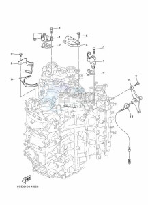 LF300XCA drawing CYLINDER-AND-CRANKCASE-3