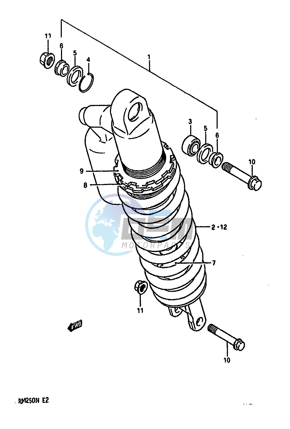 SHOCK ABSORBER (MODEL K)