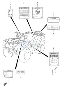 LT-F250 (E24) drawing LABEL