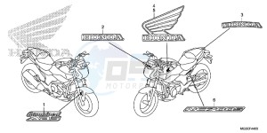 NC700SD NC700S Europe Direct - (ED) drawing MARK