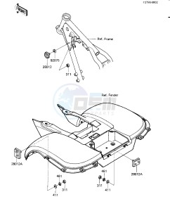 KLT 185 A [KLT185] (A1-A2) [KLT185] drawing REFLECTORS -- CANADA- - -- KLT185-A1- -