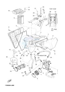 XT660Z TENERE (2BD3) drawing INTAKE