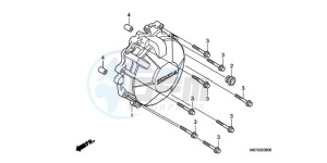 CBF600NA9 UK - (E / ABS MKH) drawing GENERATOR COVER