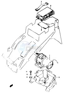 GSF1200A (E18) drawing HYDRAULIC UNIT (GSF1200SAV SAW SAX SAY)