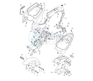 FZ8-N 800 drawing FENDER