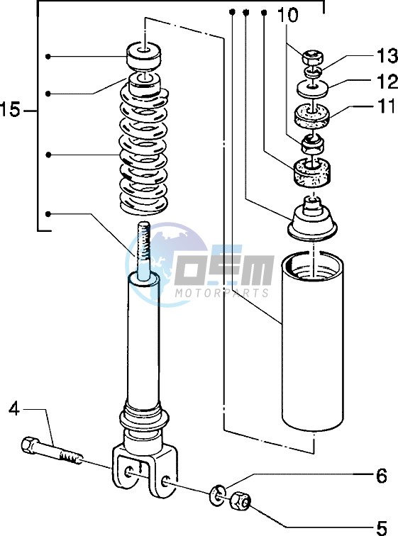 Rear Shock absorber