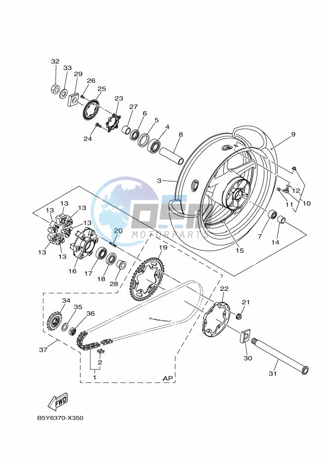 REAR WHEEL