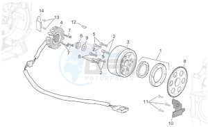 Scarabeo 500 drawing Ignition unit