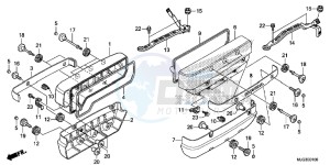 GL1800BE F6B Bagger - GL1800BE UK - (E) drawing CYLINDER HEAD COVER