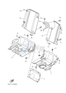 YXM700E YXM700PHE VIKING EPS HUNTER (1XPB) drawing SIDE COVER 2