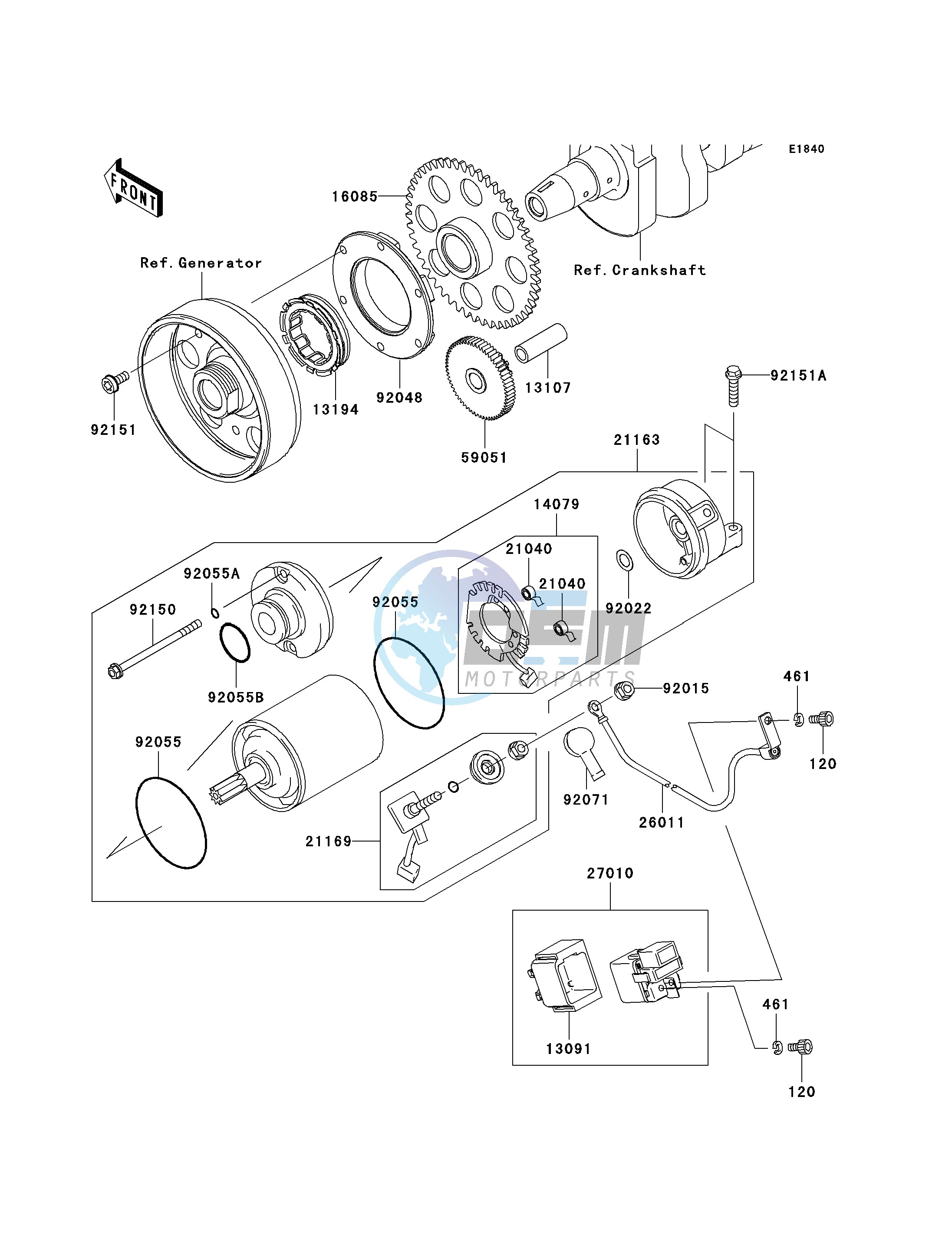 STARTER MOTOR