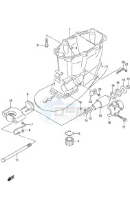 DF 200 drawing Drive Shaft Housing (Type: X)