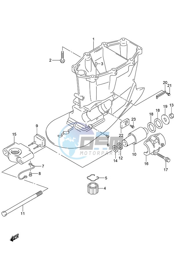 Drive Shaft Housing (Type: X)