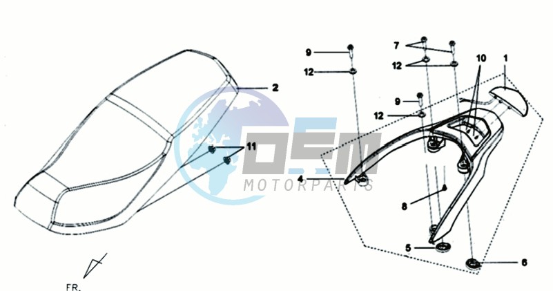 BUDDYSEAT - REAR LUGGAGE FRAME