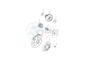 WR F 450 drawing STARTING CLUTCH