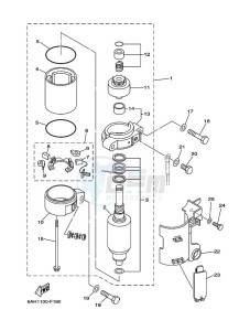 F15CEPL drawing STARTER-MOTOR