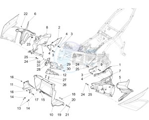 ETV 1200 Caponord Rally (EMEA, APAC) drawing Duct