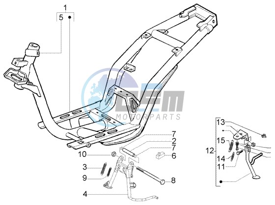 Chassis - Central stand