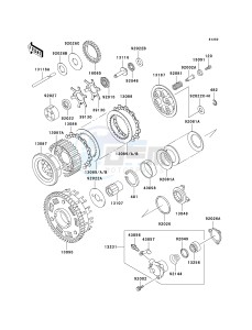 ZG 1000 A [CONCOURS] (A15-A19) [CONCOURS] drawing CLUTCH