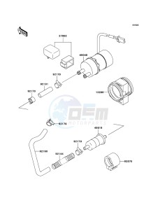 ZZR600 ZX600E6F GB XX (EU ME A(FRICA) drawing Fuel Pump