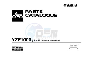 YZF1000 YZF-R1 (B3LM) drawing Infopage-1