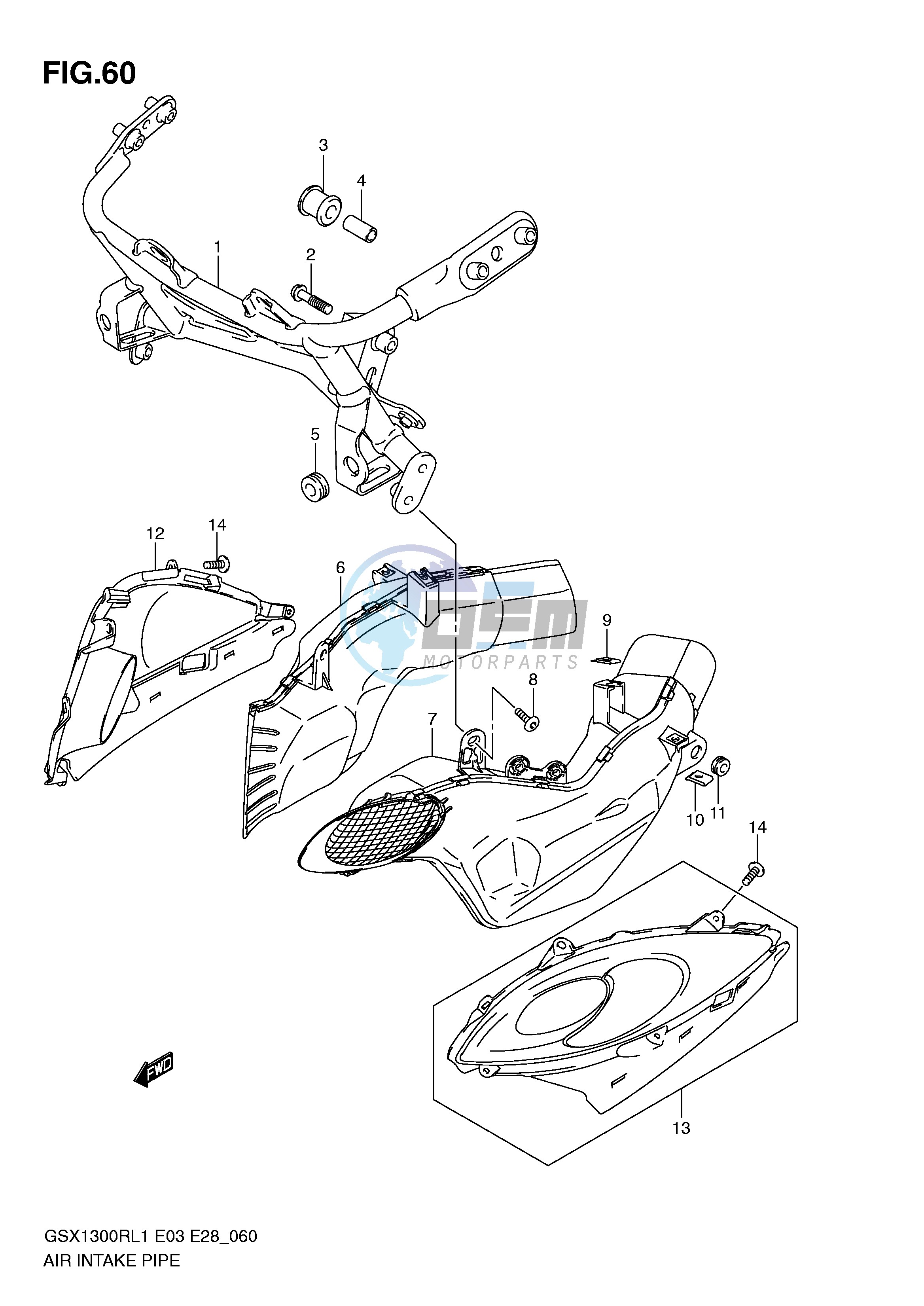 AIR INTAKE PIPE