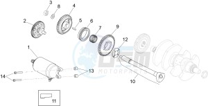 RSV4 1000 Racing Factory L.E. (APAC) (AUS, CP, Ja, MY, NZ, RI, VN) drawing Starter / Electric Starter