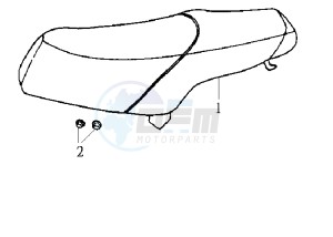 JET 50 BC ENGINE drawing BUDDYSEAT