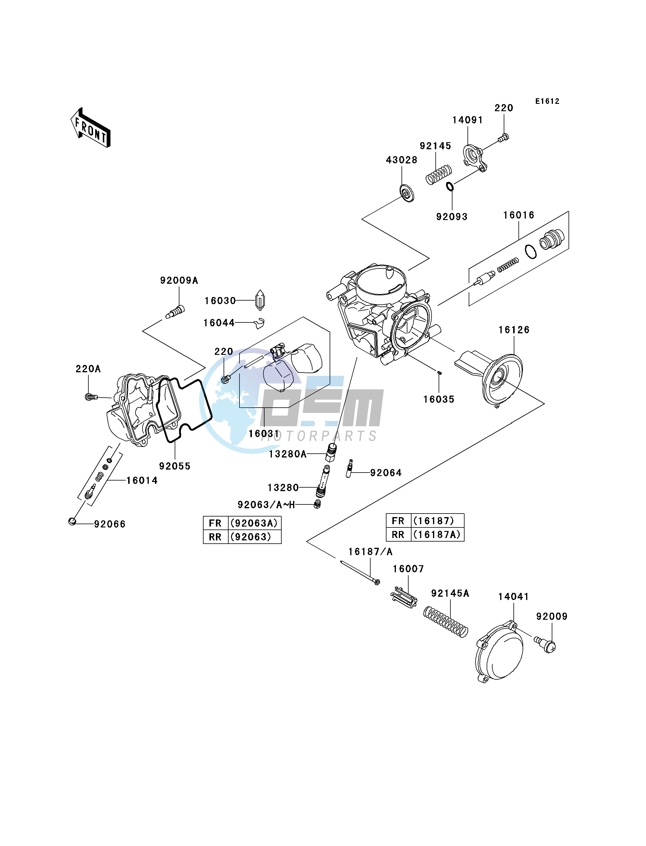 CARBURETOR PARTS