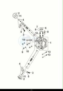 MIO 50I (FS05W2-EU) (E5) (M1) drawing CYLINDER HEAD