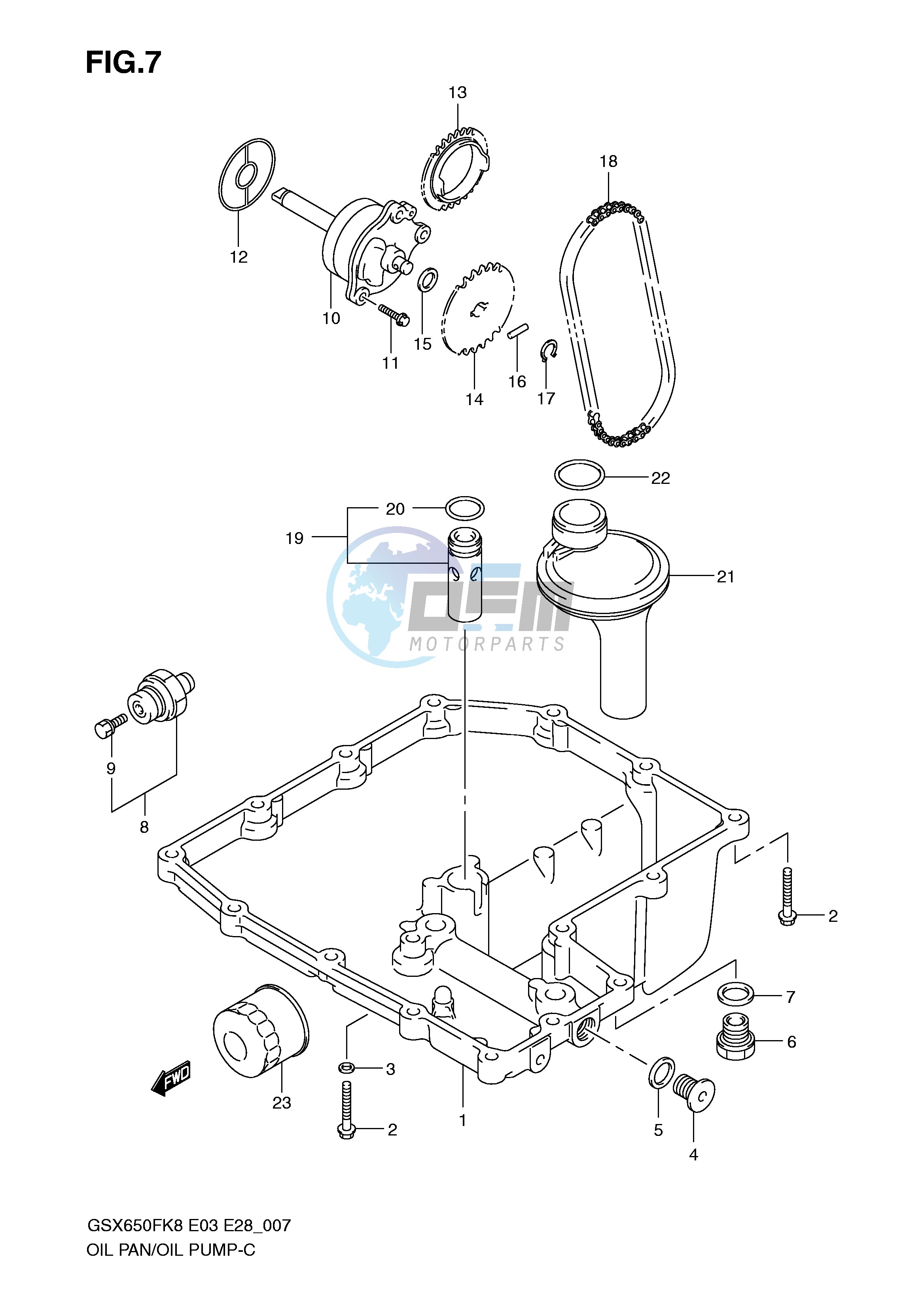 OIL PAN - OIL PUMP