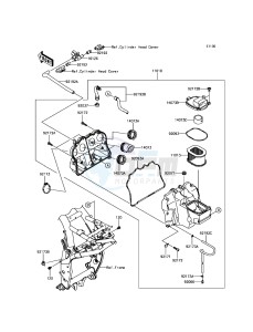 Z800 ABS ZR800FGF UF (UK FA) XX (EU ME A(FRICA) drawing Air Cleaner