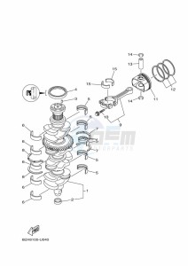 FL200C drawing CRANKSHAFT--PISTON