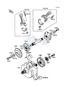 VN 1500 C [VULCAN 1500 L] (C3-C4) [VULCAN 1500 L] drawing CRANKSHAFT