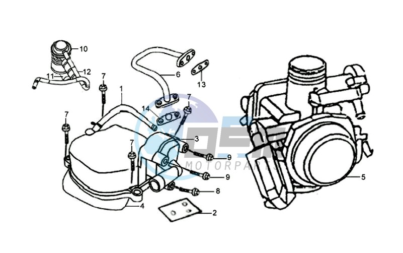 CYLINDER HEAD COVER / CARBURATOR