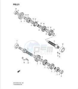 VZ1500K9 drawing TRANSMISSION