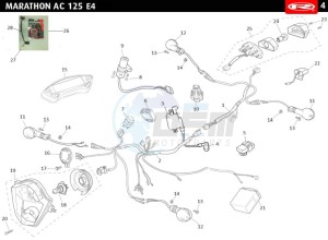 MARATHON-125-E4-AC-WHITE drawing ELECTRICAL