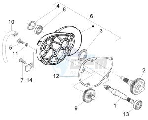 LX 125 drawing Rear wheel shaft