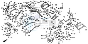 ST1100 drawing COWL