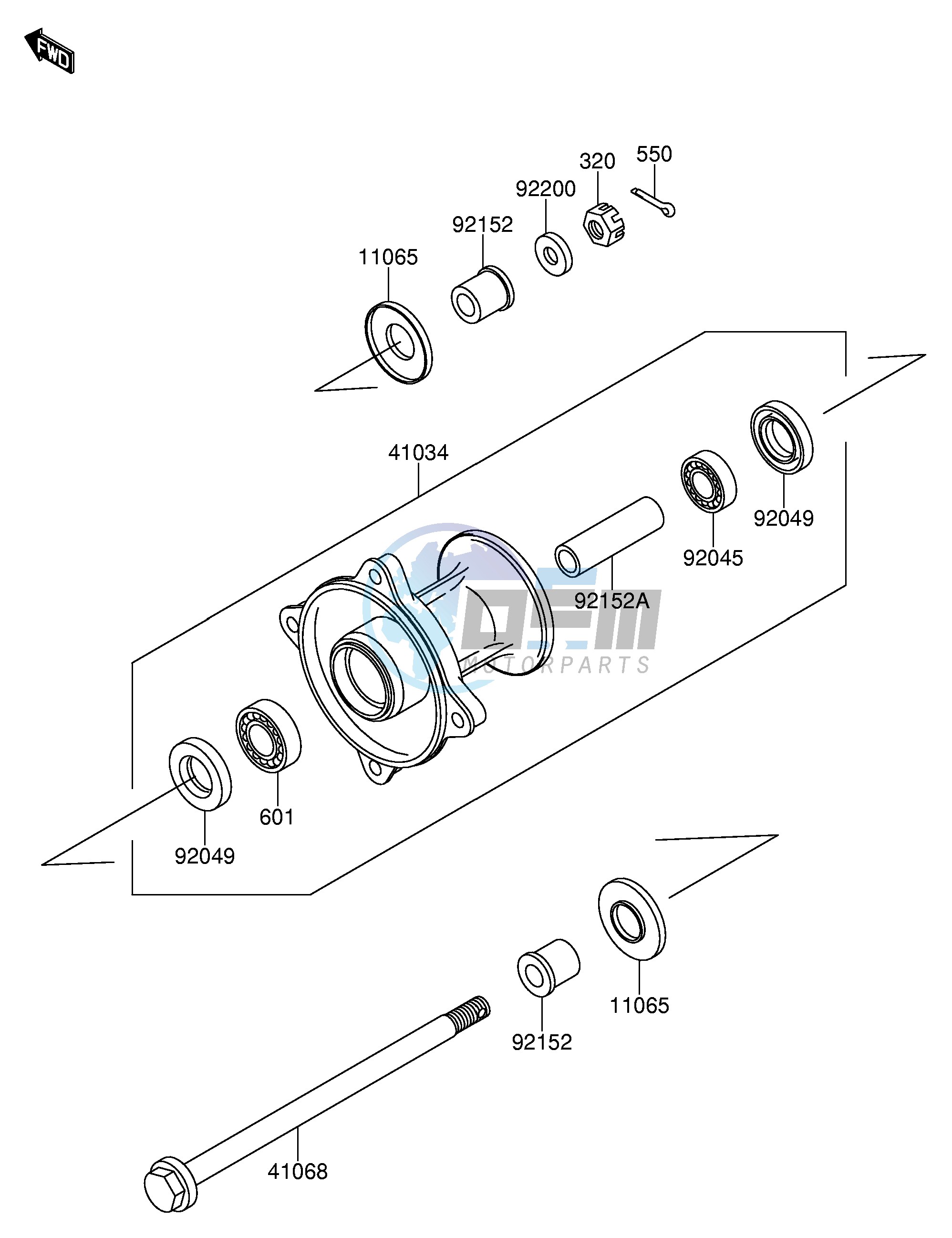 FRONT HUB