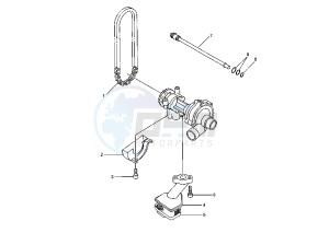 YZF R1 1000 drawing OIL PUMP