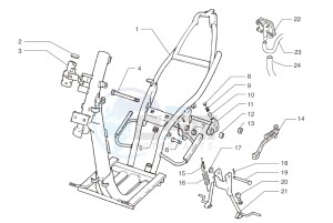 Ark LC Black 50 drawing Chassis-Central stand