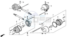 CM125C drawing WINKER