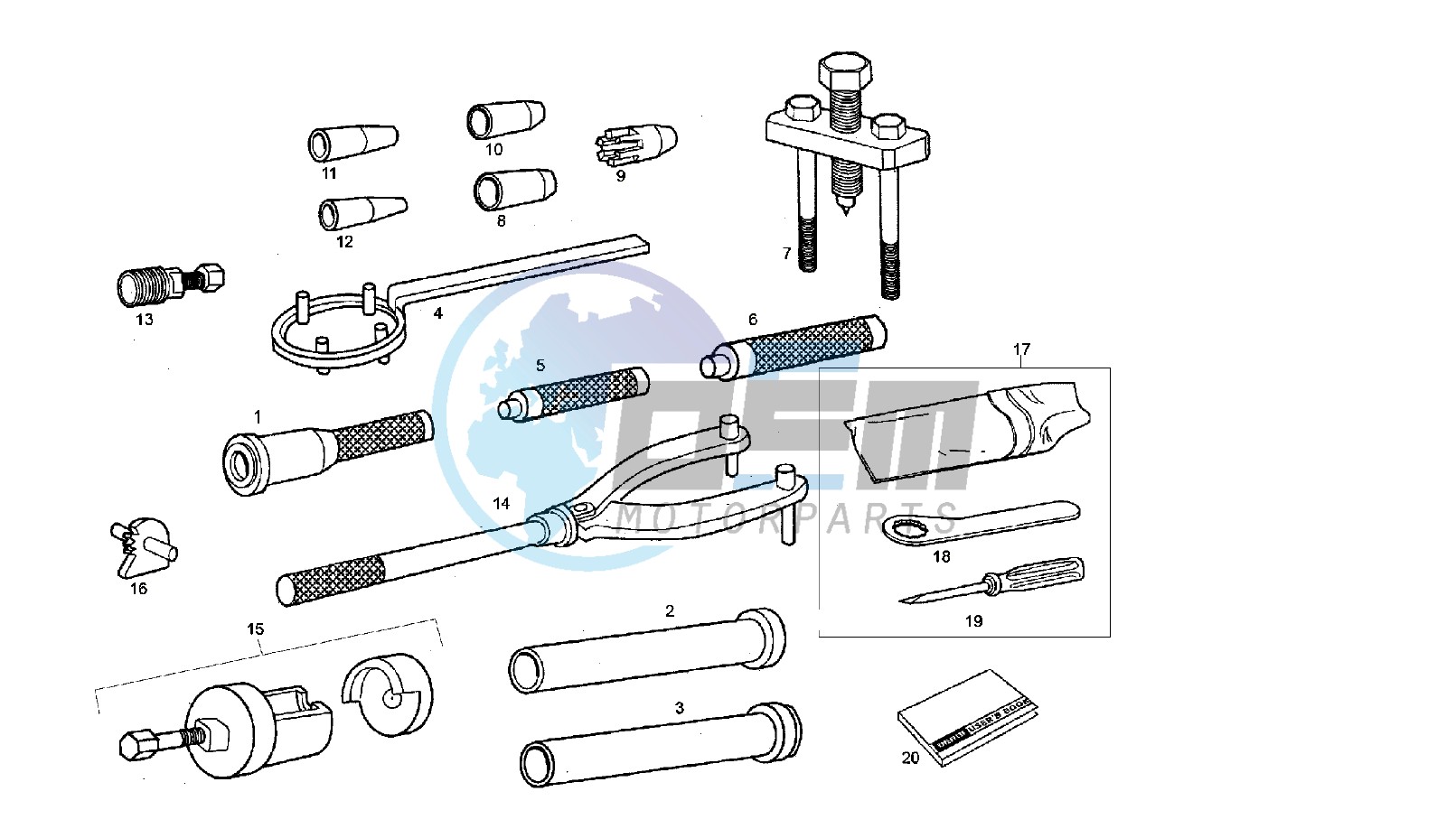 WORKSHOP SERVICE TOOLS