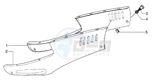 Hexagon 125 LX4 drawing Fairing