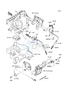 BRUTE FORCE 750 4x4i EPS KVF750GEF EU drawing Ignition System