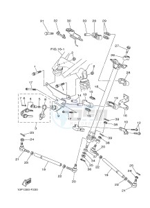 YFM350R YFM350RB RAPTOR 350 (10P9 10P9) drawing STEERING