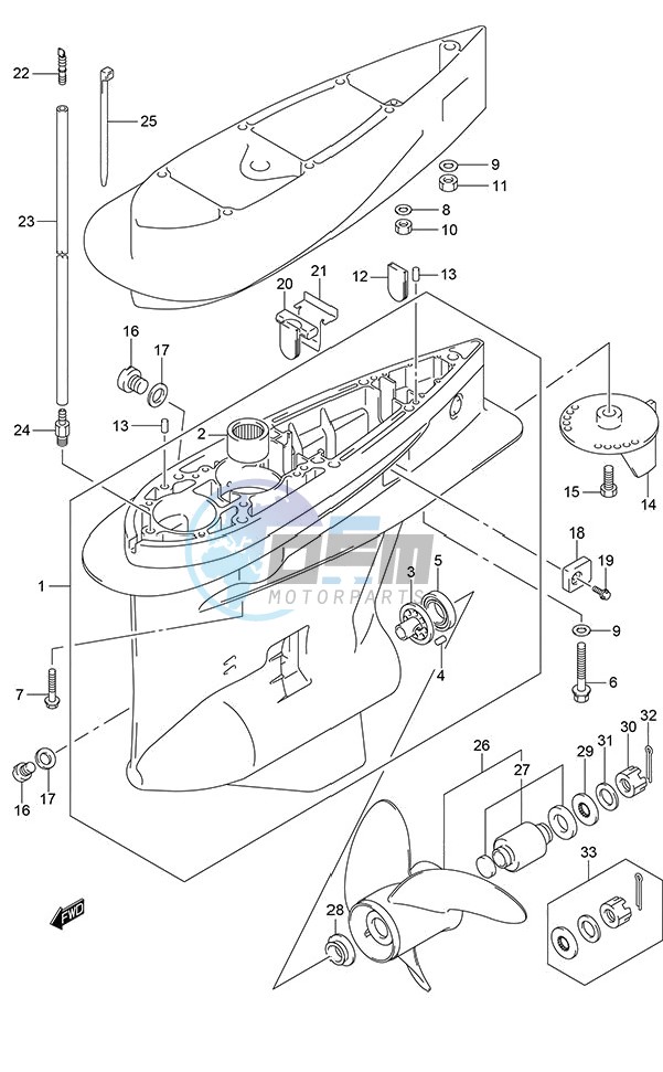 Gear Case (C/R)